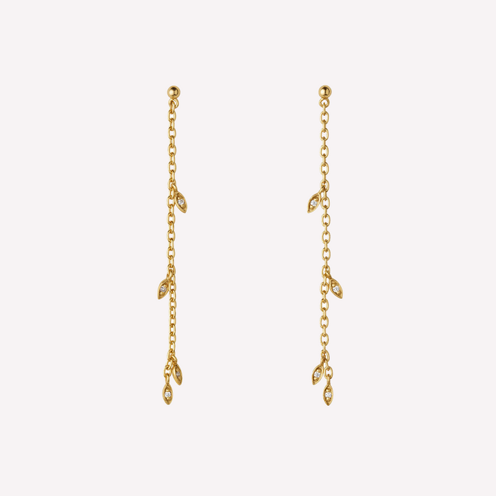 Jungle Ivy Sparkle String Ohrringe